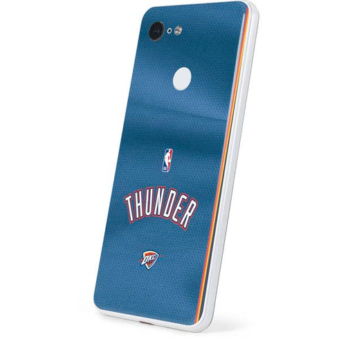 NBA Oklahoma City Thunder Jersey Google Pixel 3 Skin
